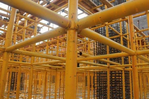 江北區樓盤主體鋼管腳手架框架